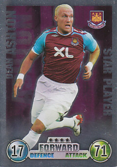 Dean Ashton West Ham United 2007/08 Topps Match Attax Star player #358